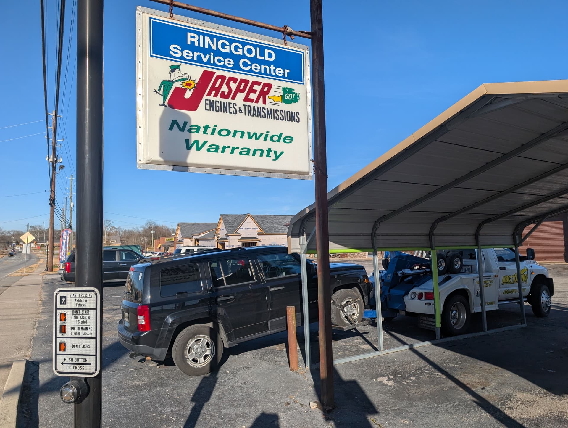 Gallery photos for Jeep Patriot Rescue by ABC Towing in Ringgold: Image #1