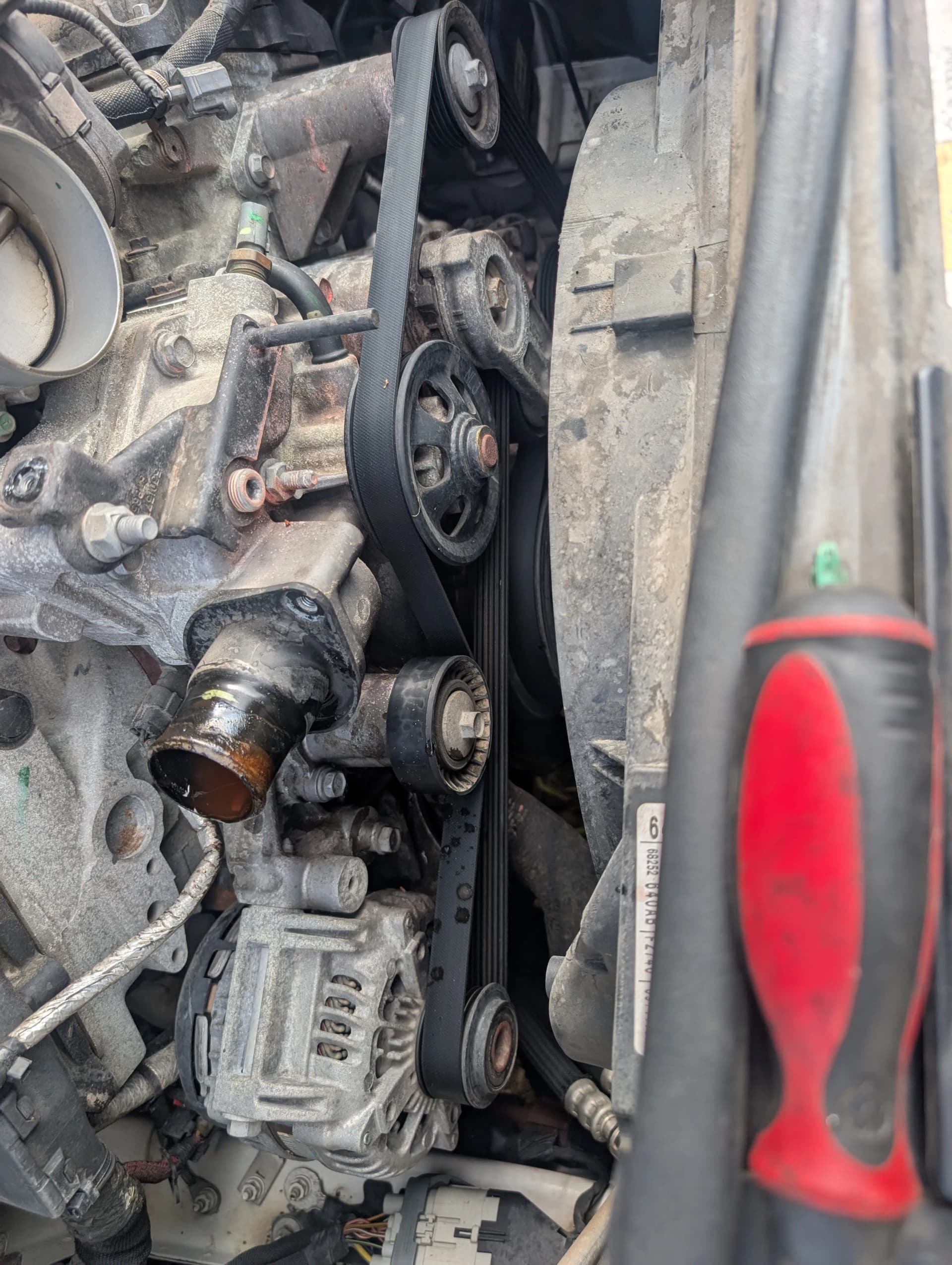 Gallery photos for Dodge Durango 5.7 Hemi Water Pump Replacement and Brake Service: Image #1
