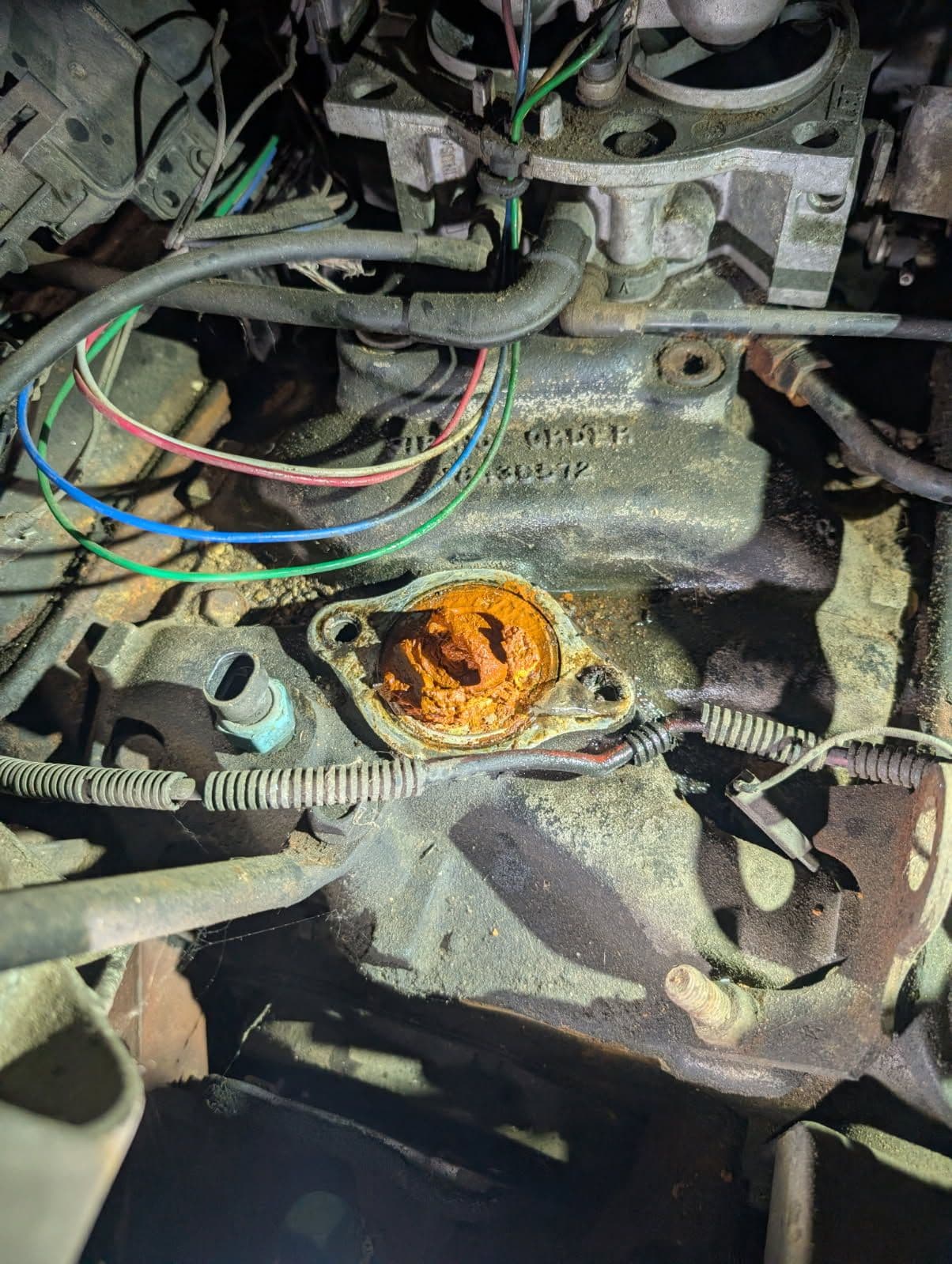 Tackling a Rusty Challenge Installing a Thermostat on a Chevy 5.7 V8
