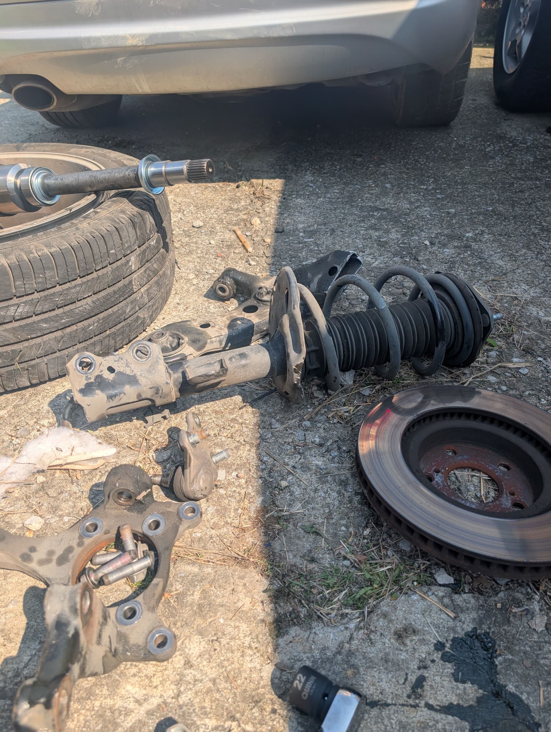 Gallery photos for Toyota Rav4 Suspension Repair Delivered by ABC Towing & Repair: Image #1