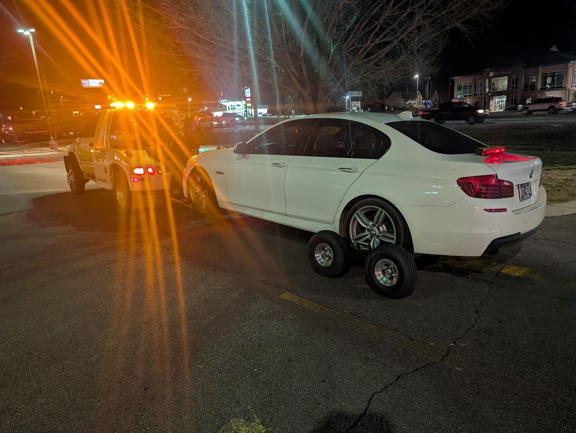 Gallery photos for Swift Nighttime Rescue: BMW Towed to Safety: Image #5