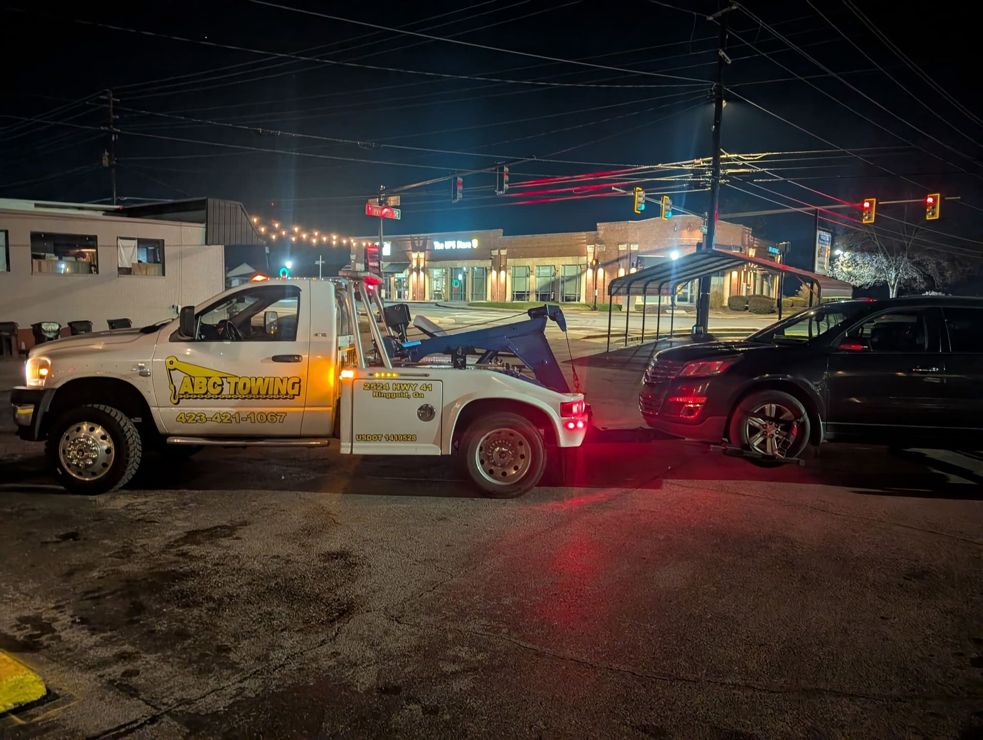 Reliable Nighttime Towing Services with ABC Towing & Repair image