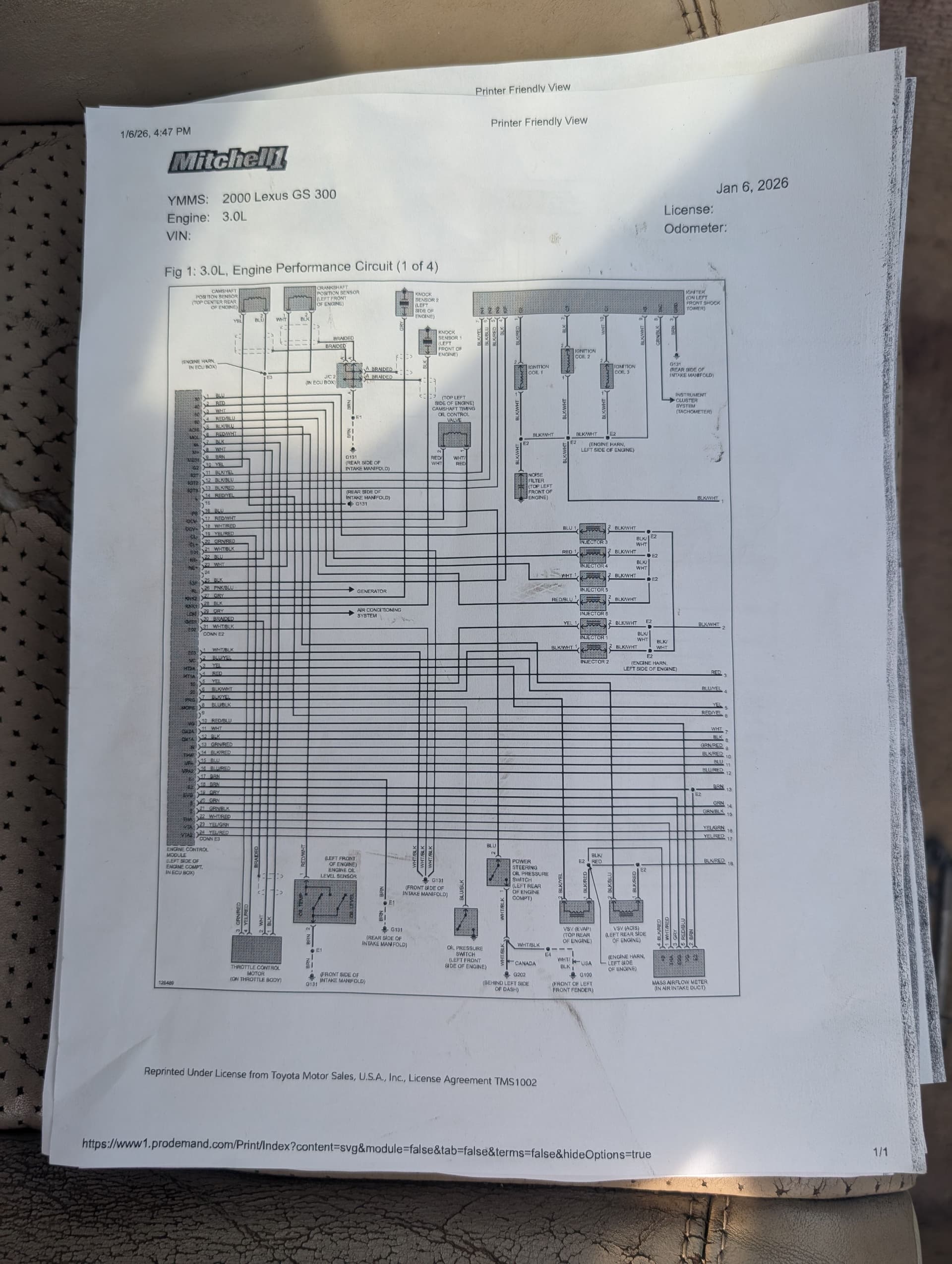 Gallery photos for Solving Engine Issues with Precision - Lexus GS300: Image #1