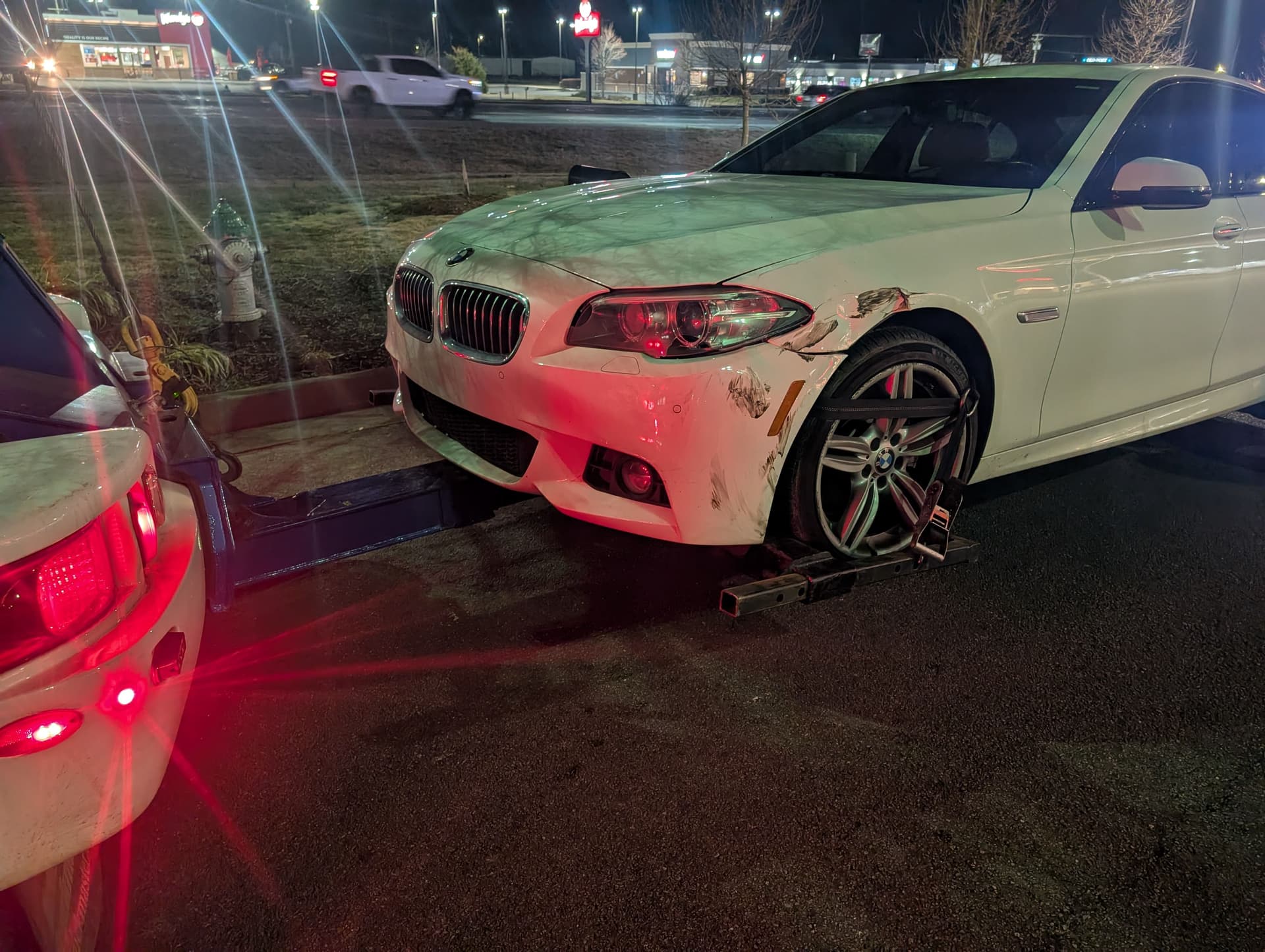 Gallery photos for Swift Nighttime Rescue: BMW Towed to Safety: Image #3