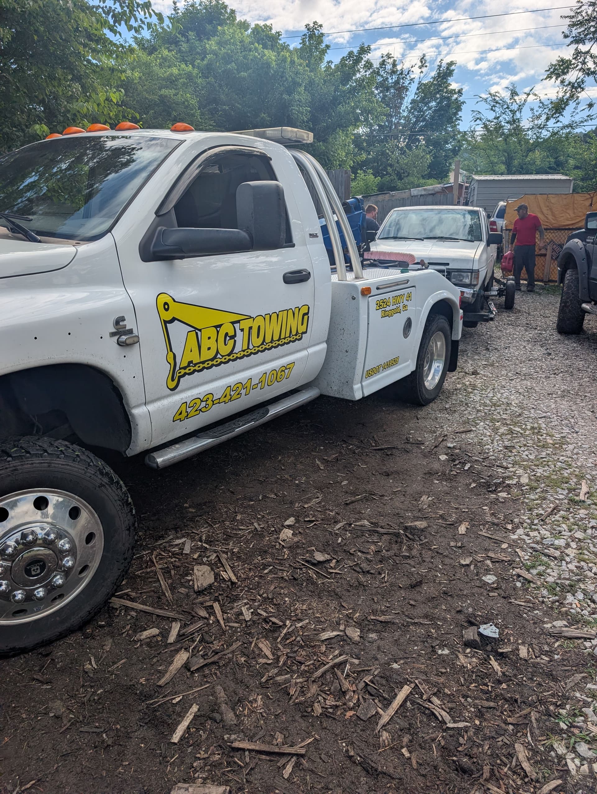 Towing a Bad Wheel Bearing Situation from Lafayette to Ringgold image
